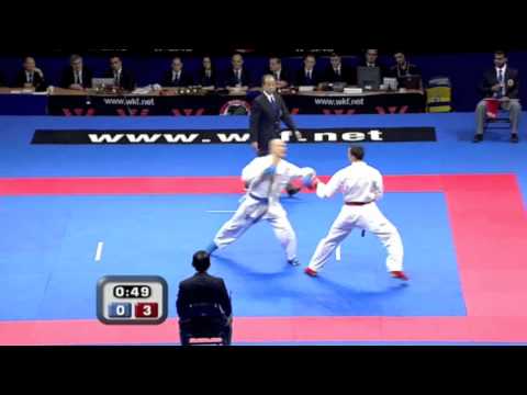 (1/3) Male Team Kumite Bronze Medal :: Slovenia vs Bosnia Herzegovina :: WKF Belgrade 2010
