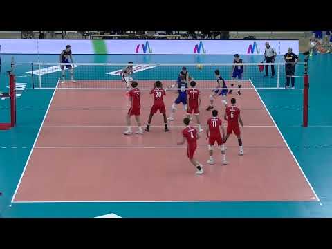 Volleyball U22 Eurovolley Final : France - Italy 1:3 Full Match
