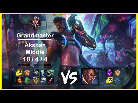 Akshan Middle vs Lucian Patch 11.15