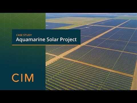 Aquamarine Solar Project | San Joaquin Valley, California – CIM Group Case Study