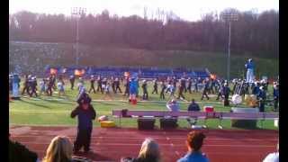 preview picture of video 'Middletown (CT) High School Marching Band - Half-Time Show - 11/10/12'