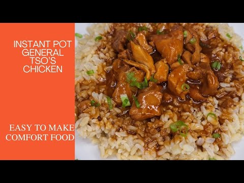 Instant Pot General Tso's Chicken #asian #Chicken