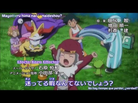Pokemon XY opening 3 v4(P18) sub español HD
