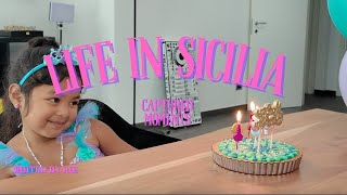 シチリアでの暮らし🇮🇹/嵐の前のかわいい姿を、しかとこの目に焼き付ける。５歳の誕生日🍰