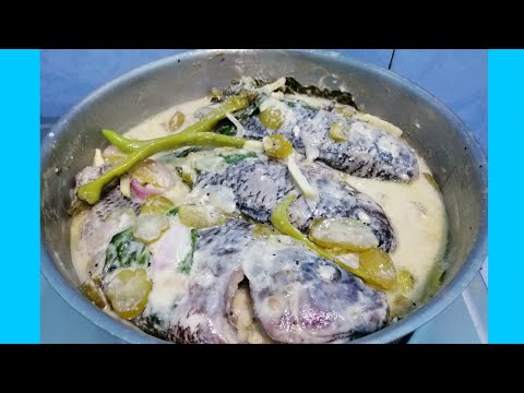 GINATAANG TILAPIA with KAMIAS