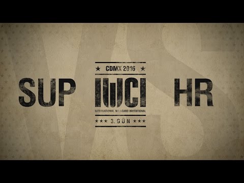 IWCI 2016 Grup Aşaması - 3. Gün: SUP vs HR