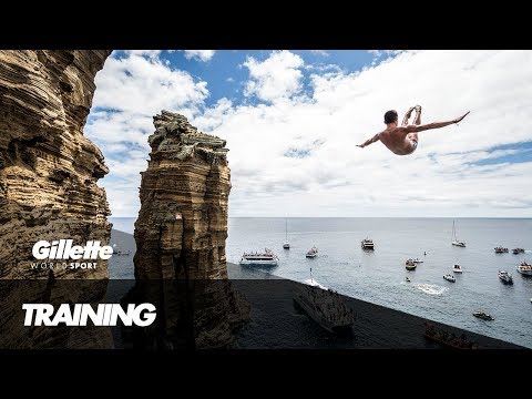 100% Focus - Cliff Diving with Jonathan Paredes | Gillette World Sport