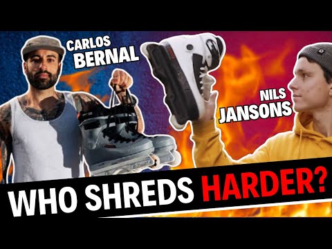 SKATE BATTLE: Carlos Bernal vs. Nils Jansons — Who SHREDS Harder?