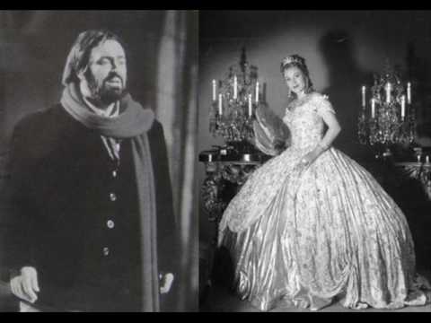 Luciano Pavarotti & Dorothy Kirsten live in 1969 - "O soave fanciulla"