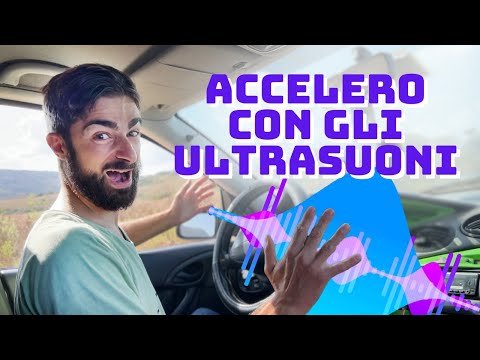 Creo un ACCELERATORE a ULTRASUONI per la mia macchina! Programmazione Arduino tutorial italiano