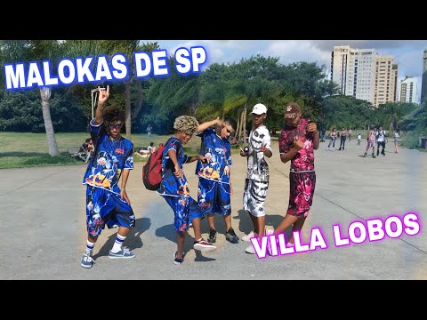 MALOKAS DE SP BROTOU NO VILLA LOBOS !!! + 10 MINUTOS DE PASSINHO MALOKAS & MAGRAO !
