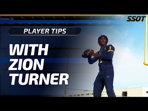 Player Tips: Throwing a Football with St. Thomas Aquinas QB Zion Turner
