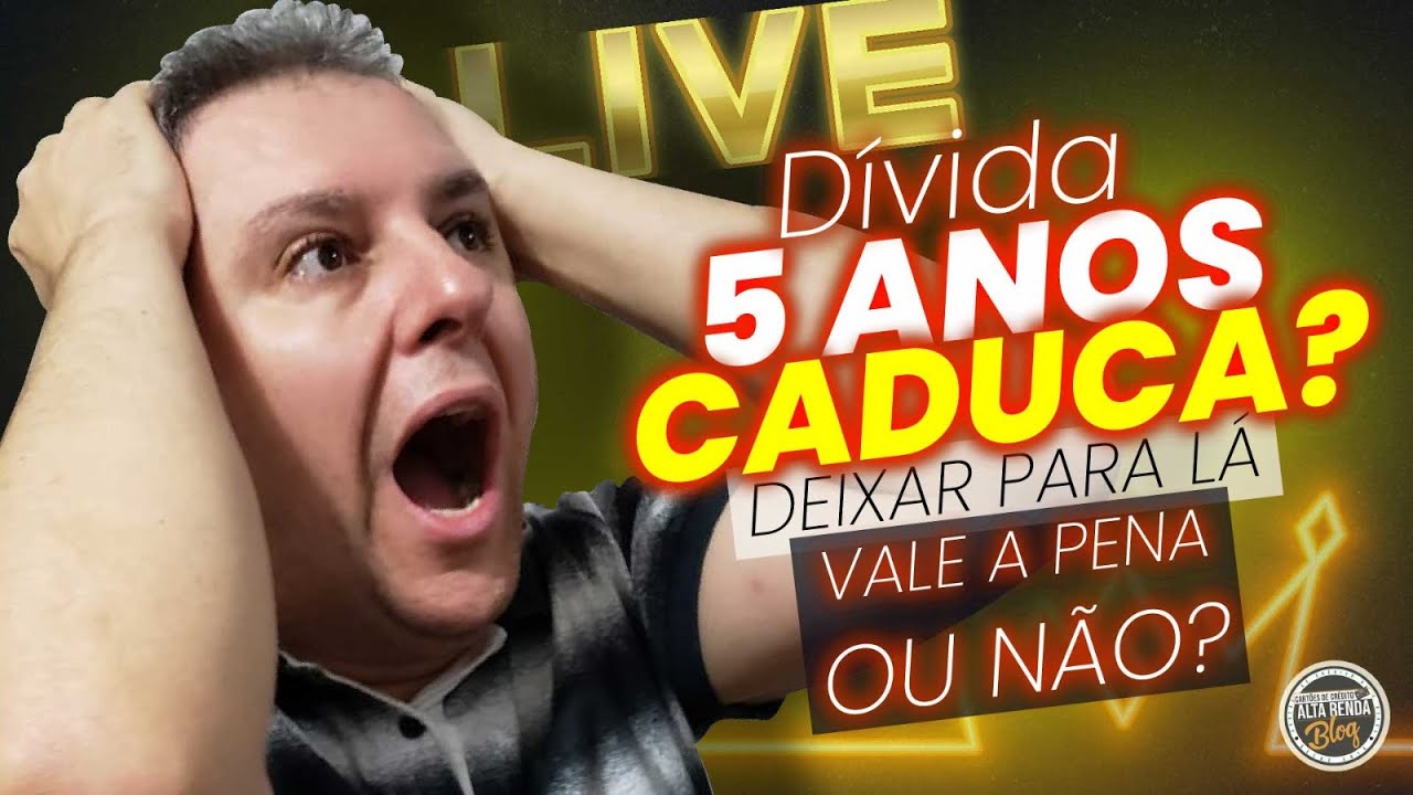 💳LIVE: DÍVIDA CADUCA DE 5 ANOS, DEIXAR PARA LÁ OU VALE A PENA PAGAR? RANKING DOS 10 MELHORES CARTÕES