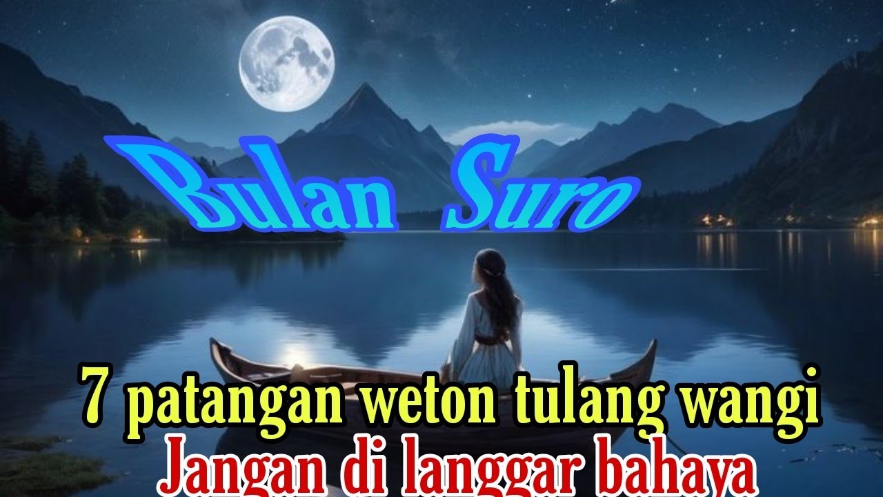 7 pantangan bagi pemilik weton tulang wangi