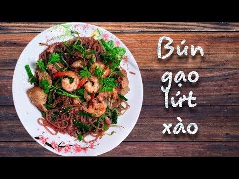 [Nấu ăn ở trọ] #12: Bún gạo lứt xào | Món ăn đơn giản cuối tuần