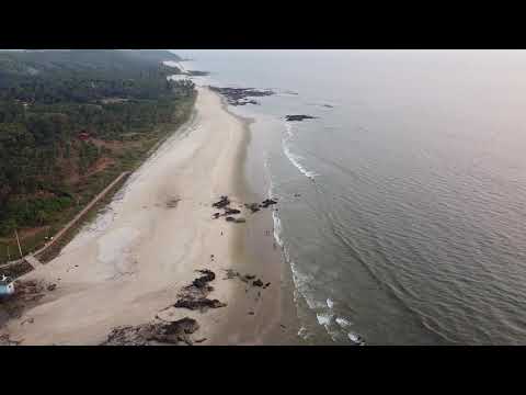 DRONE SHOT | BOGHAVE BEACH | भोगवे बीच | Unexplored Konkan Beach