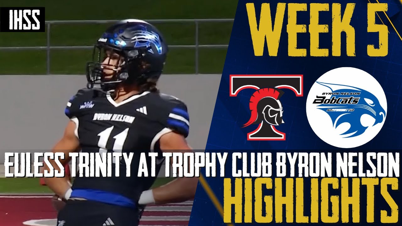 Epic Showdown! Trinity vs. Byron Nelson High School Football Highlights