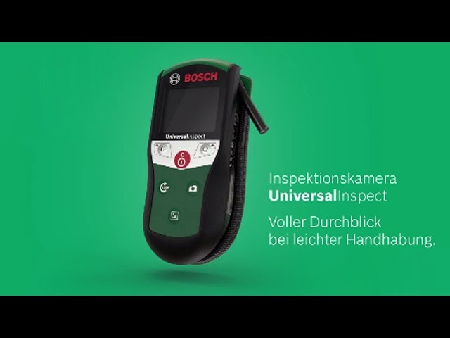 Video teaser for Bosch stellt vor: Die Inspektionskamera UniversalInspect