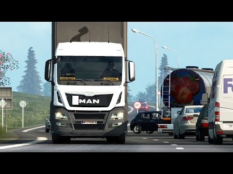 ETS 2 1.27 Project Balkan 2.4  MAN TGS E6  Pecs - Slavonski Brod
