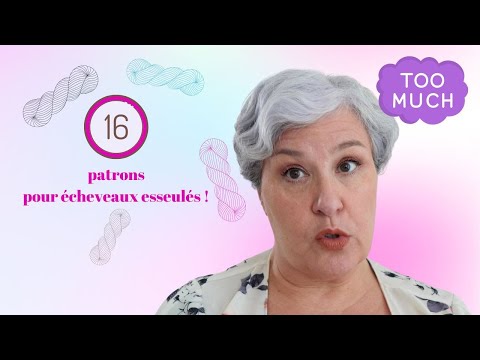 16 patrons pour UN SEUL écheveau de laine !
