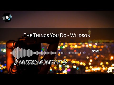 The Things You Do - Wildson(Lyrics)