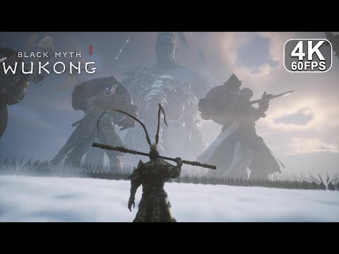 Opening Scene & Boss Fight 🐵 BLACK MYTH: WUKONG | 4K Gameplay Walkthrough | Cinematic Graphics