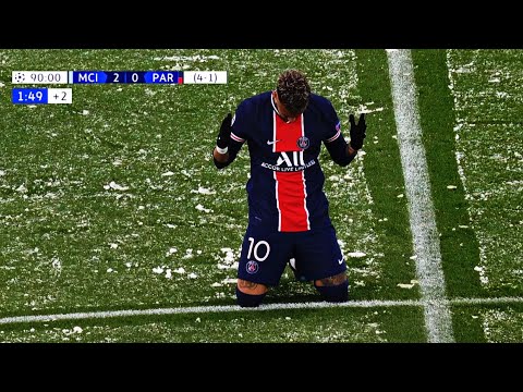Neymar vs Manchester City (A) | UCL 2020/21 | 4K