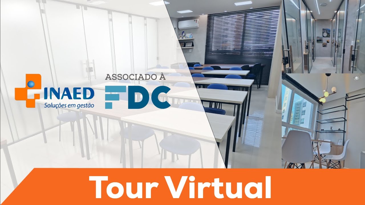 Tour Virtual das novas salas do INAED