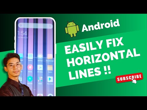 How to Fix Horizontal Lines on Android Phone !