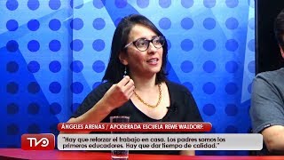 “Los padres somos los primeros educadores. Hay que reforzar el trabajo en casa.”