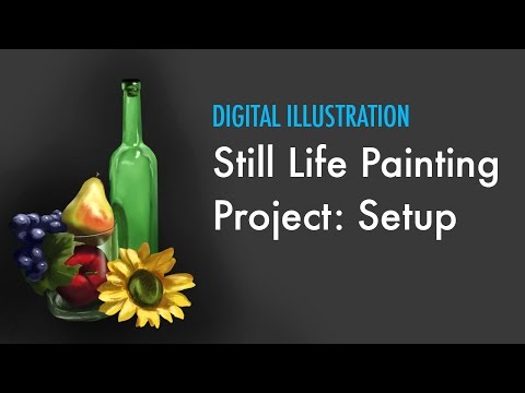 Digital Illustration - Still Life Project Setup