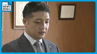 愛知･大治町長が辞職願を提出 出直し選挙への出馬意思は明らかにせず 前衆院議員の“事務所侵入”で事情聴取受ける