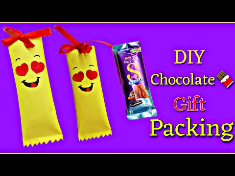 DIY Chocolate 🍫 Gift Packing Idea | Gift Wrapping Idea's | Teachers Day Special Gift Idea