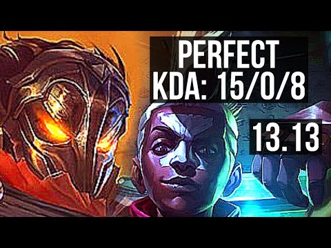 VIKTOR vs EKKO (MID) | 15/0/8, 3.8M mastery, Legendary, 800+ games | EUW Master | 13.13