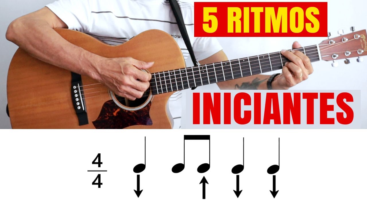 Essa é a maneira correta de tocar ritmos e batidas no violão! Aprenda já! INICIANTES!
