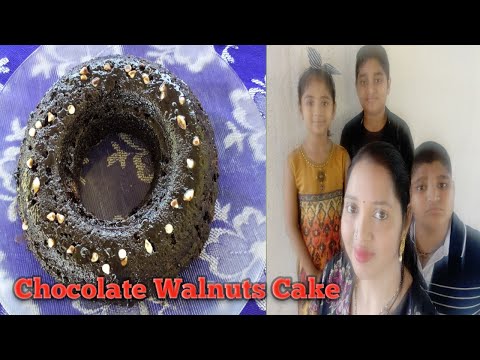 Chocolate Walnuts Cake Super Soft And Very Tasty By Ruchita's Kitchen