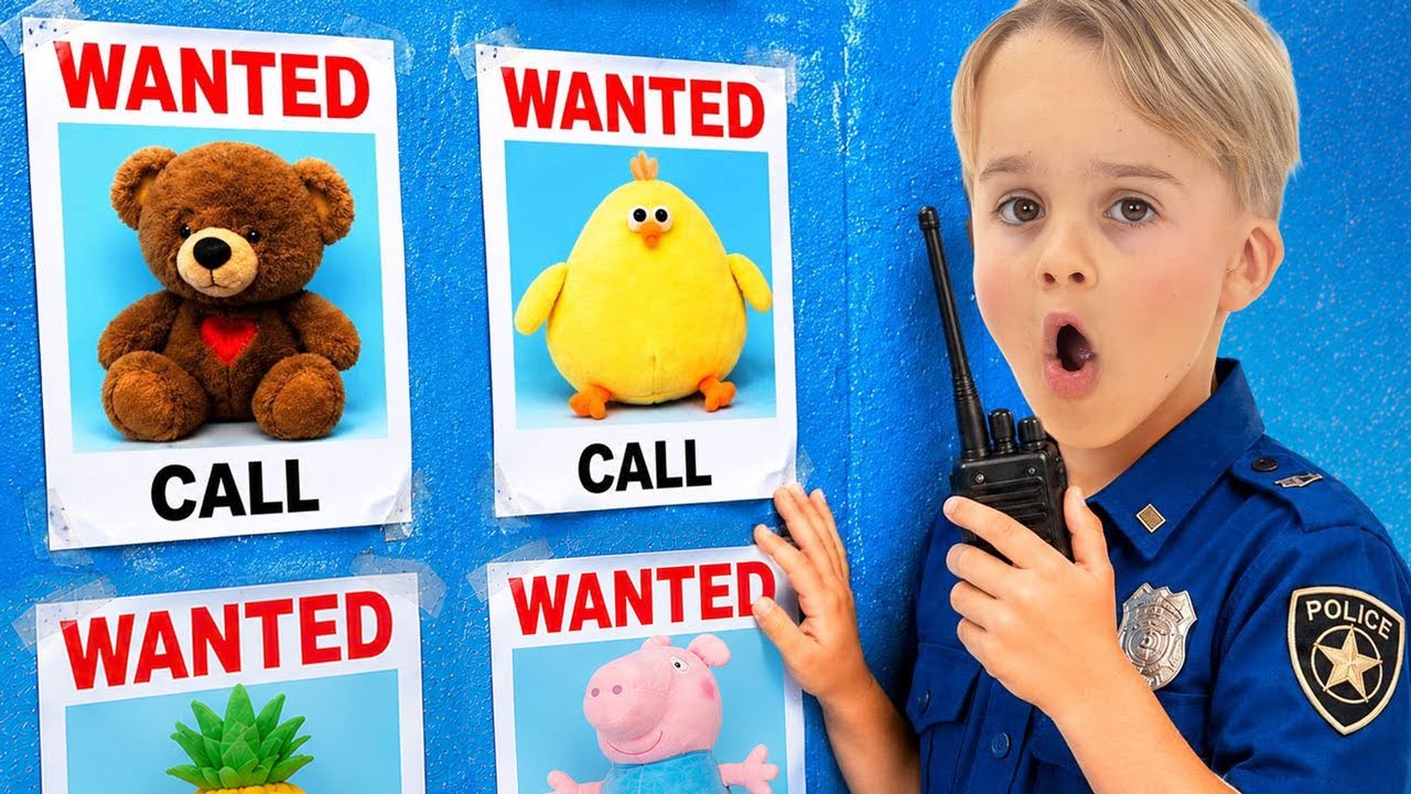 Vlad and Niki - Fun Police story about good behavior and rules