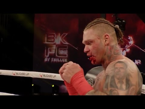 Must Watch ! .. The craziest fight ever for the European Belt .. Agi Faulkner vs Dawid Oskar war ! 