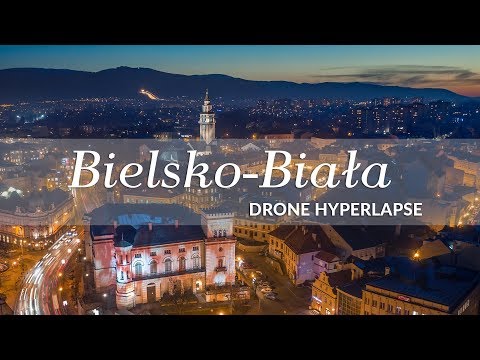 Bielsko-Biała Drone Hyperlapse 4K