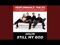 Still My God (Key-Bb-Premiere Performance Plus w/o Background Vocals; Low Instrumental)