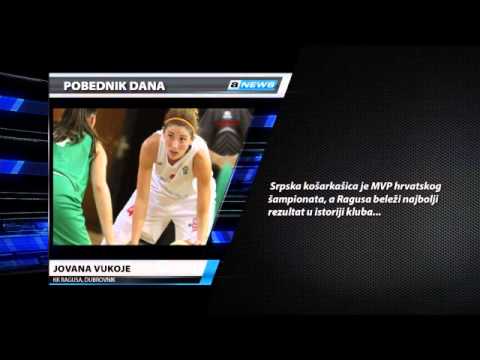 Jovana Vukoje - Pobednik dana 18.12.2014. (Arena Sport)