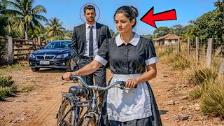 MILIONÁRIO SEGUE A EMPREGADA APÓS O TRABALHO EM SILÊNCIO… E O QUE DESCOBRIU MUDOU A VIDA DELE