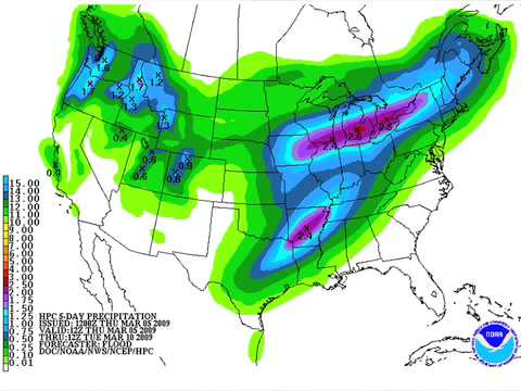 March 5 Weather Xtreme Video - Afternoon Edition