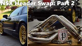279,000 mile NSX Header Swap + Pride Header Review (Very Pleased!)