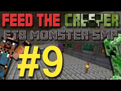 Feed The Creeper, FTB Monster SMP #9 - BigReactors starting and bits of Twilight Forest