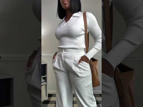 A  Monochromatic All White Outfit from Amazon #amazonfinds #amazonfashion