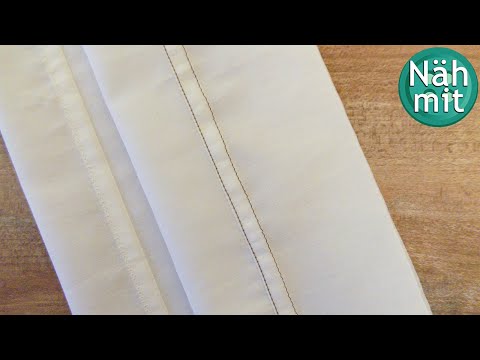 Sewing a stable felled seam | Sewing tutorial / basic course | Sew with me