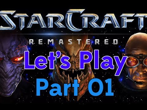 Let's Play Starcraft Remastered Part 01 (Boot Camp - Terran 02)