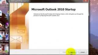 preview picture of video 'How to configure Microsoft Outlook 2010 (Hindi)'