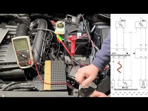 Fehlersuche Sensor, einfache Vorgehensweise am Beispiel eines Hallsensors.